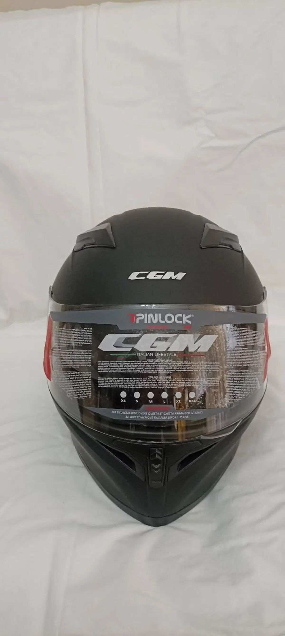 Casco CGM 316A TAMPERE MONO Nero opaco con Pinlock (3)