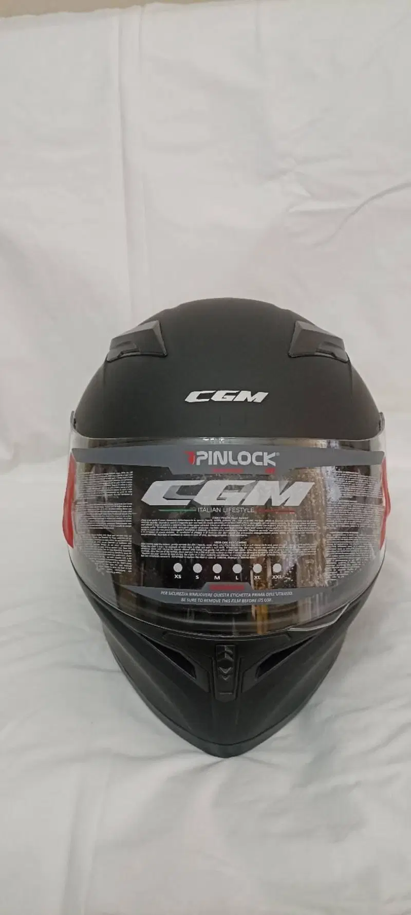 Casco CGM 316A TAMPERE MONO Nero opaco con Pinlock (3)