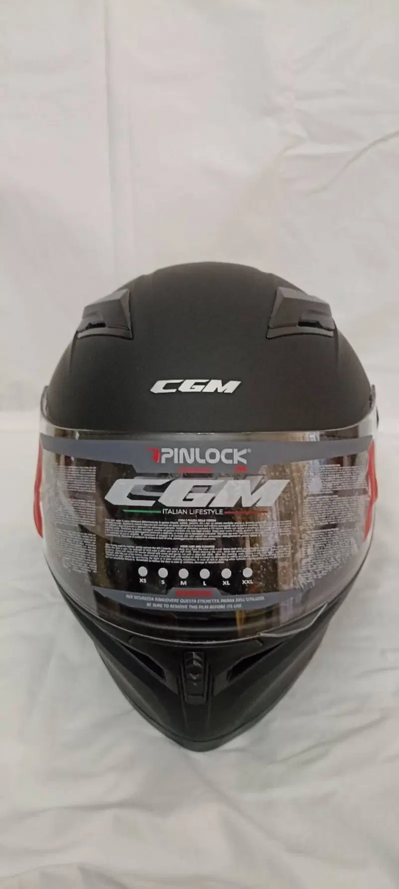 Casco CGM 316A TAMPERE MONO Nero opaco con Pinlock (14)