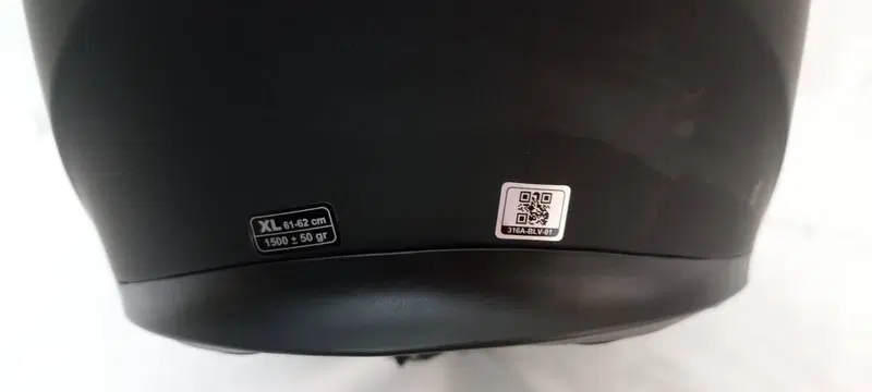 Casco CGM 316A TAMPERE MONO Nero opaco con Pinlock (16)