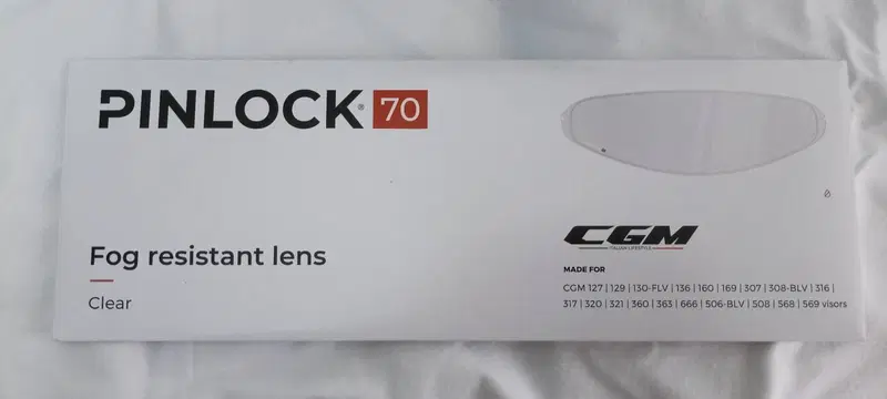 Casco CGM 316A TAMPERE MONO Nero opaco con Pinlock (17)