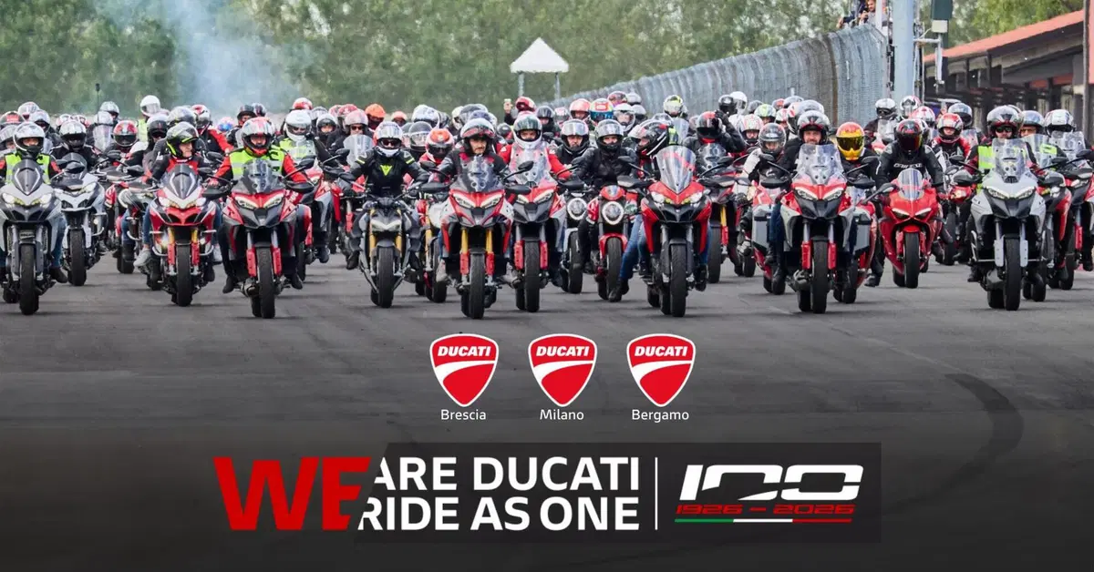 We Ride As One 2026: i Ducatisti sfileranno al Porsche Experience Center Franciacorta