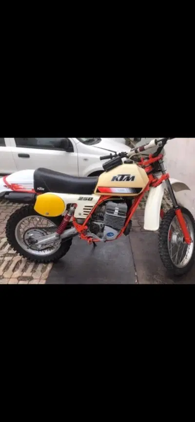 KTM 250 GS d'epoca