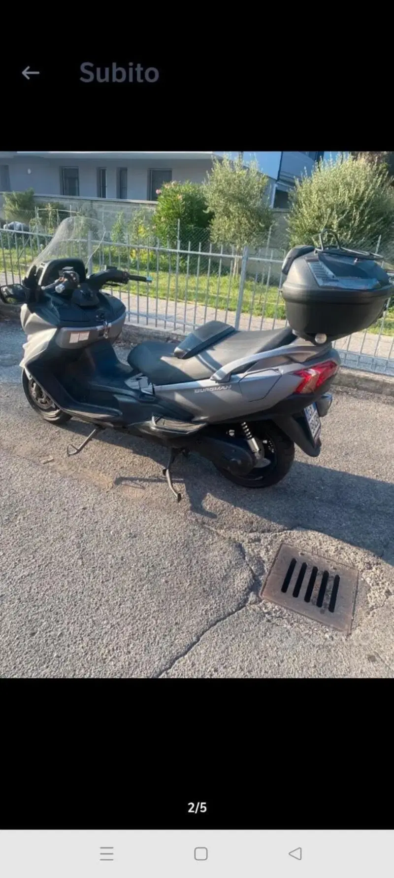 Suzuki Burgman AN 650 Executive ABS (2013 - 17) (3)