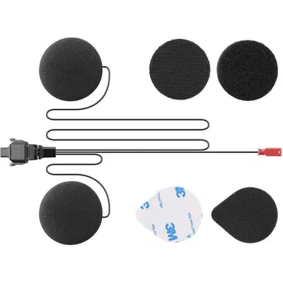 Kit ricambio cuffie 32mm Interphone Per U-com 8R -