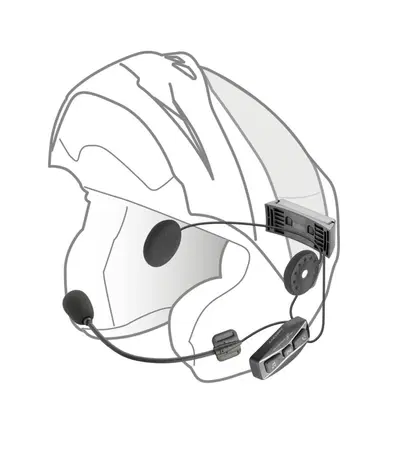 Interfono bluetooth Interphone U-com 4 singolo