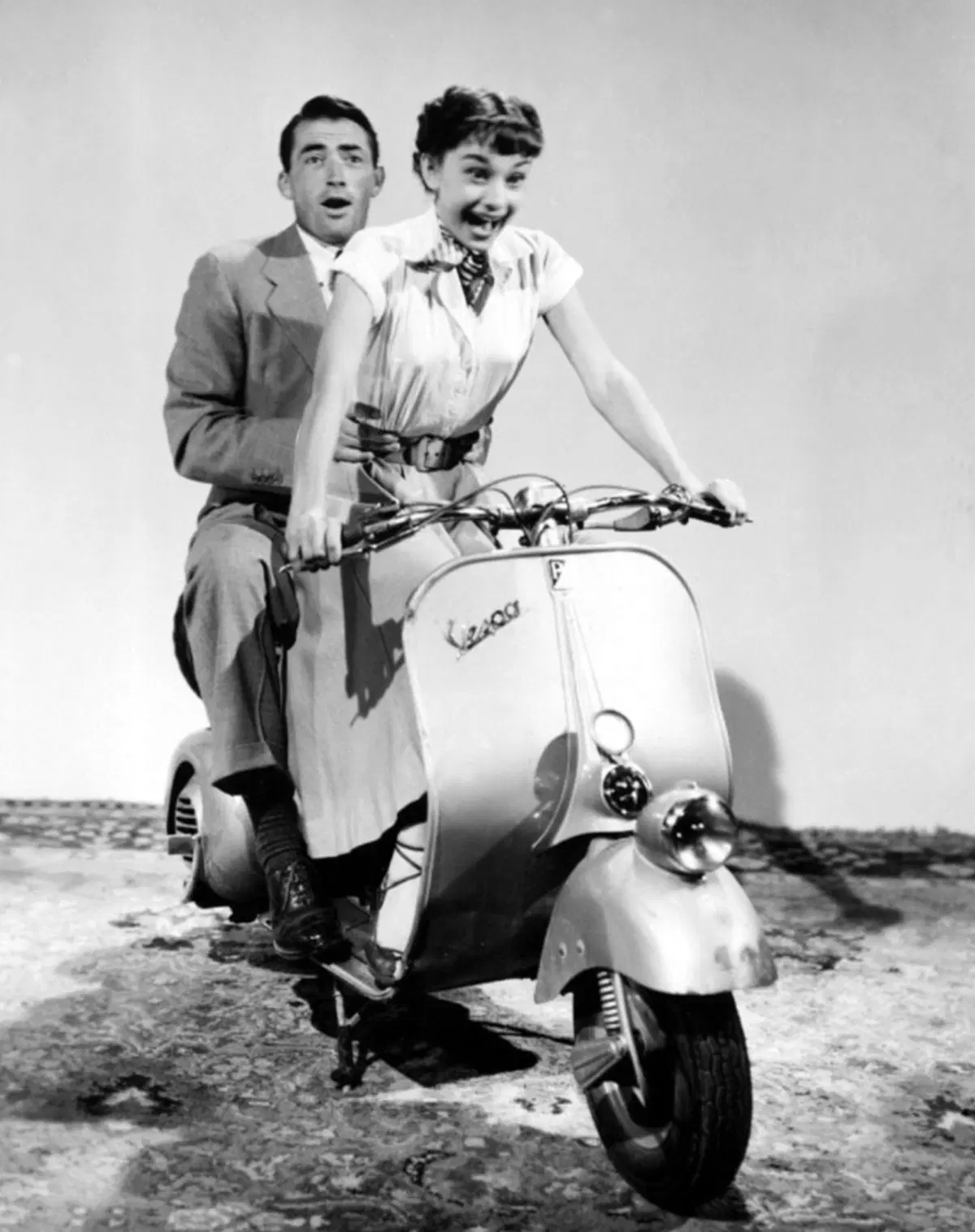 Vespa Roman Holiday Cinematic Shot