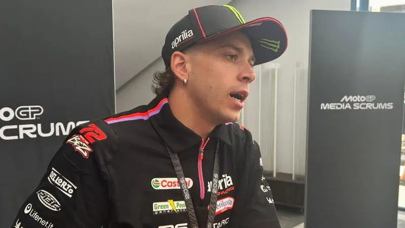 MotoGP 2026. GP di Spagna. Marco Bezzecchi: "Marc M&aacute;rquez ha detto che sono il favorito? Sono contento che lo dica, perch&eacute; da lui fa sempre piacere"