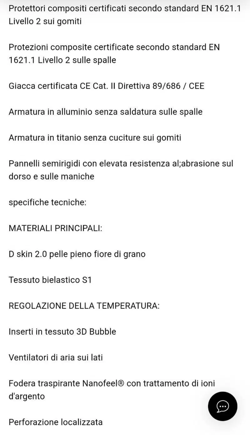 Giacca pelle traforata Dainese Mugello NUOVA!!! (9)