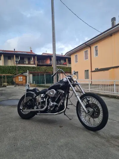 Harley-Davidson chopper Shovelhead d'epoca