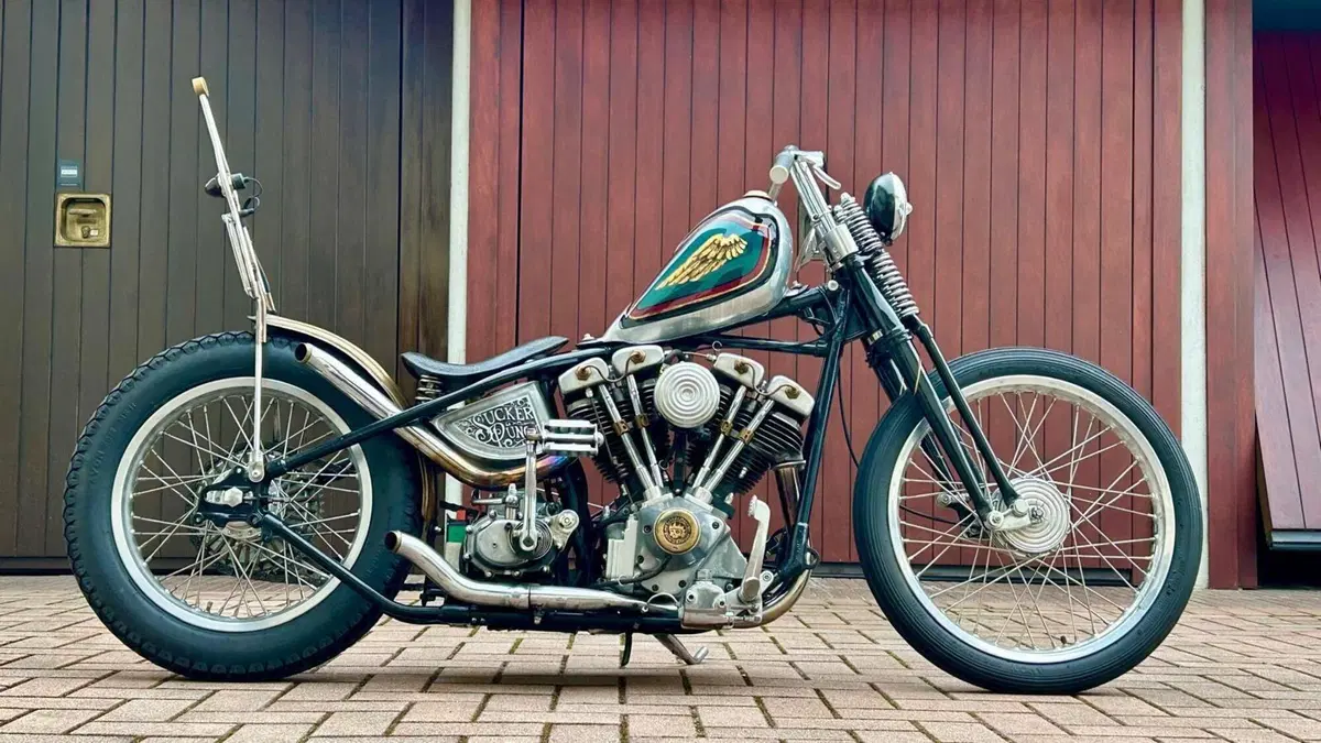 Harley-Davidson chopper shovelhead 1340 (4)
