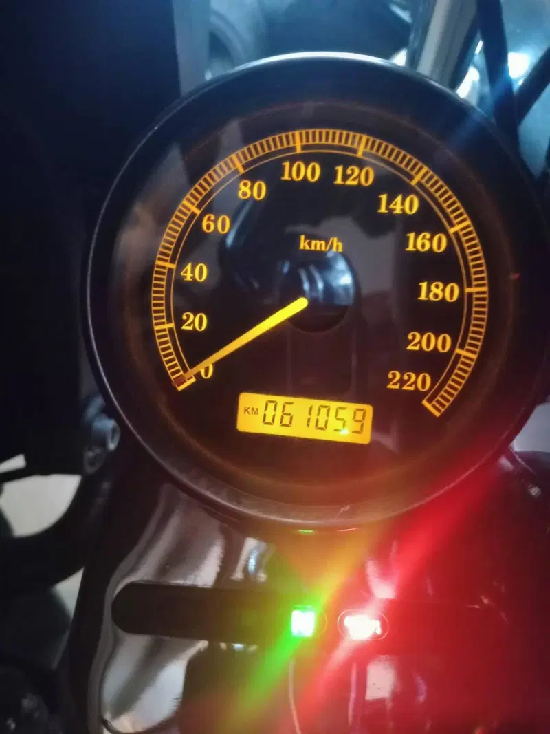 Harley-Davidson 883 Custom (2006 - 07) - XL 883C (7)