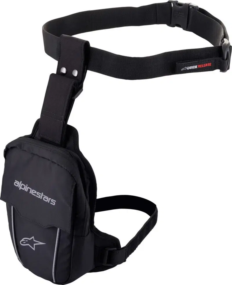 Borsello da gamba Alpinestars ACCESS THIGH BAG Ner