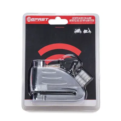 Bloccadisco con allarme Befast perno 6mm