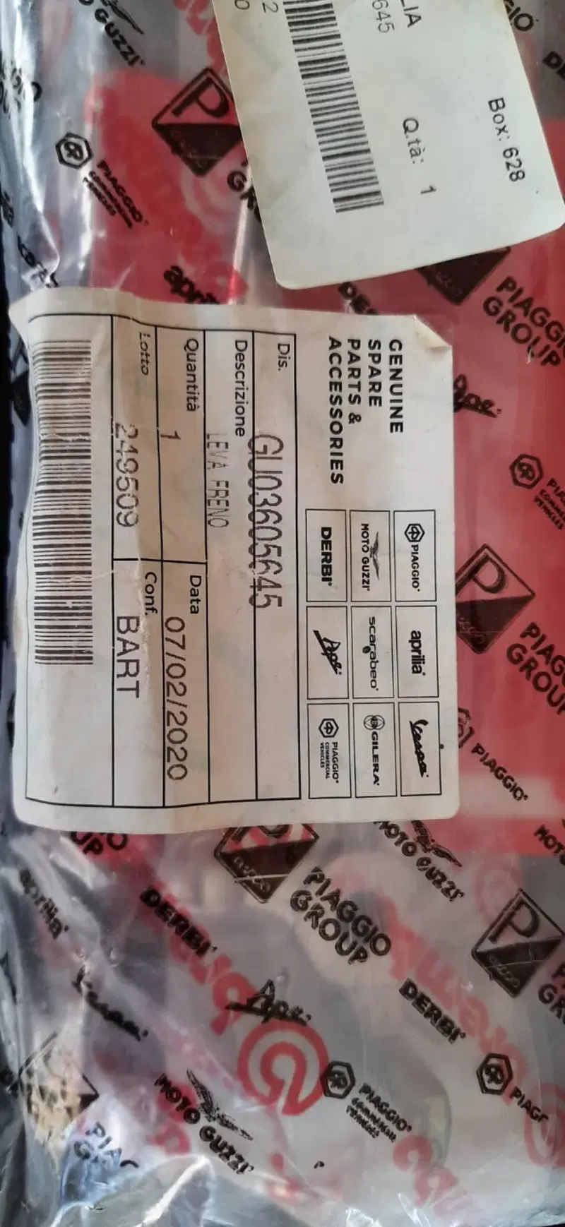 Coppia leve freno e frizione MotoGuzzi V7III Moto Guzzi (4)