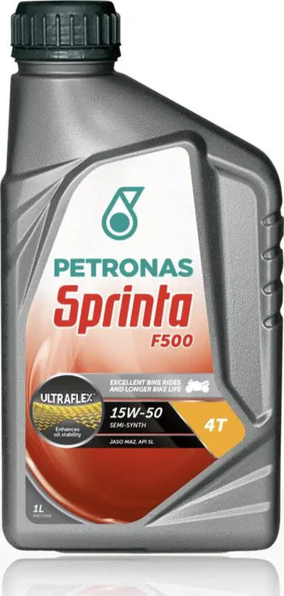 Olio motore lubrificante Petronas SPRINTA F500 15W 