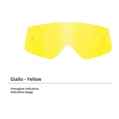 Ricambio lente giallo Scott per Recoil XI 80s SNG