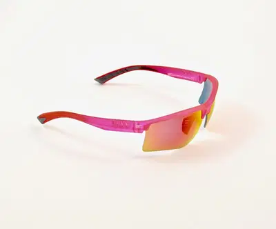 Occhiali Eyerise DS31-3 fucsia rosso lente specchi 