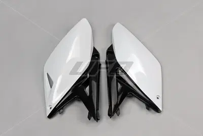 Fiancatine lat Ufo Suzuki RMZ 250 2010-2018 bianco 