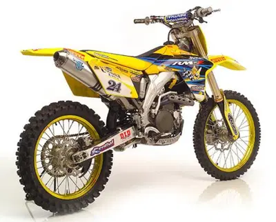 Kit plastiche moto Ufo Suzuki RMZ 450cc 2007 Giall 