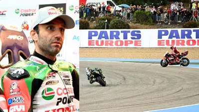 MotoGP 2026. GP di Spagna. L'opinione di Johann Zarco sulla manovra di Marc M&aacute;rquez: "Aveva deciso di non rientrare, quindi non poteva tornare indietro"