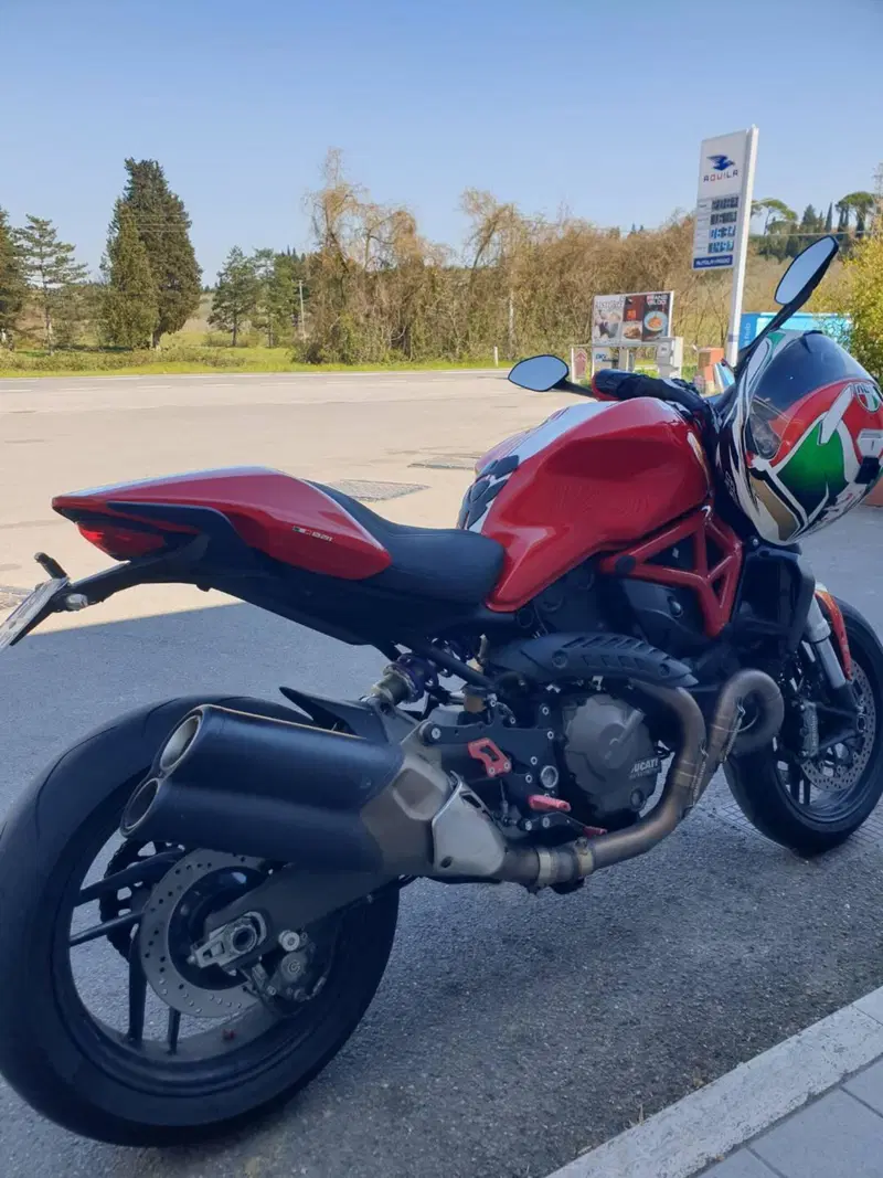 Ducati Monster 821 Stripe ABS (2015 - 17) (3)