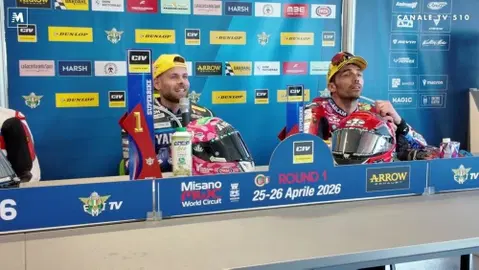 SBK conferenza stampa post Gara 1