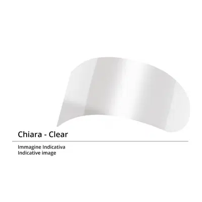 Visiera flat chiara HJC per RPHA10 Plus con pred P 