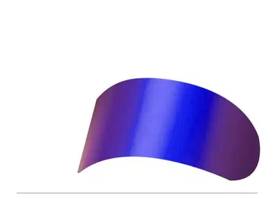 Visiera casco Scorpion EXO-HX1 Purple Mirror Scorp 