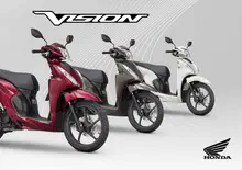Honda Vision 110, nuova gamma colori per il model year 2026
