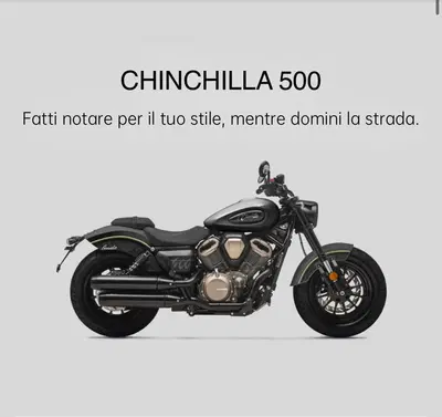 Benda Motorcycles Chinchilla 500 V2 (2025 - 26) nuova
