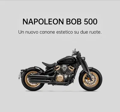 Benda Motorcycles Napoleon Bob 500 (2024 - 26) nuova