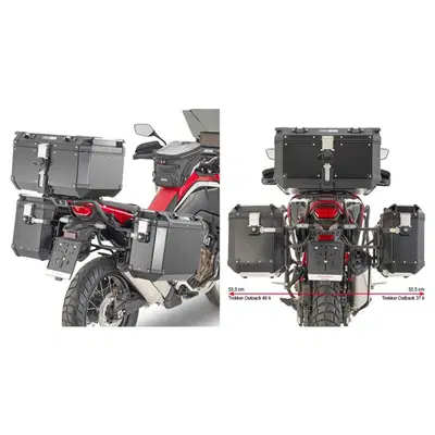 Portavaligie Laterale Givi PLO1179CAM Monokey per
