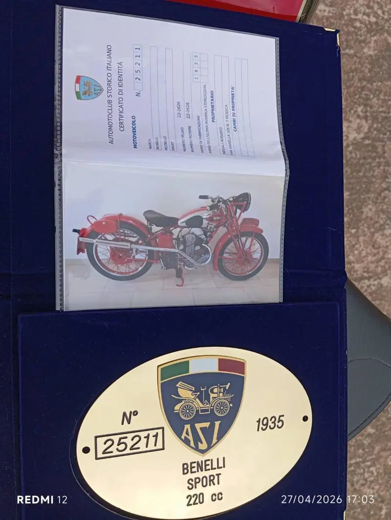 Benelli 220 sport  (6)
