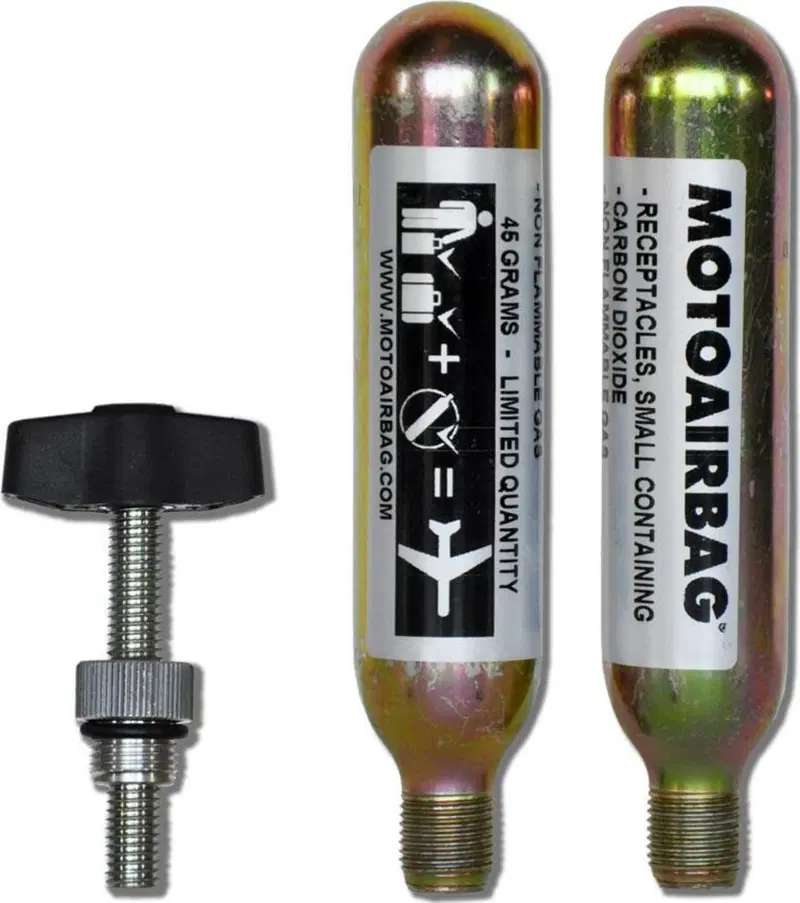 kit ricarica a 2 bombole Motoairbag