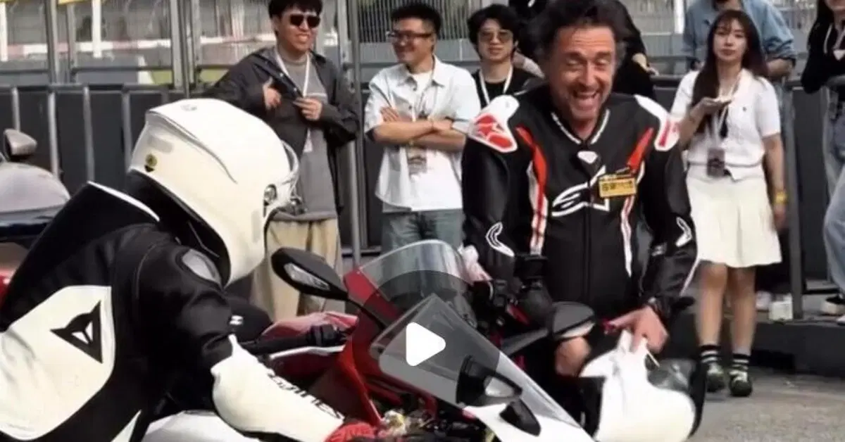 Richard Hammond e Zhang Xue in pista con la ZXMoto 820 RR-R [VIDEO]