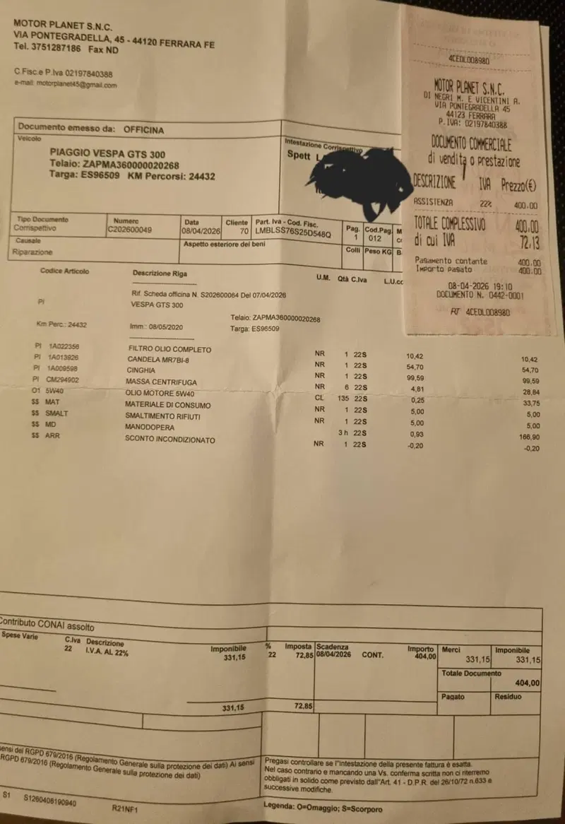 Vespa GTS 300 Super Hpe (2018 - 19) (7)
