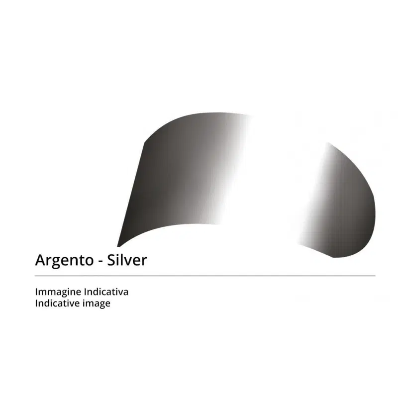 Visiera iridium argento LS2 per FF370 FF386