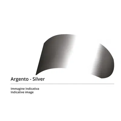Visiera Iridium argento Ls2 per ff353
