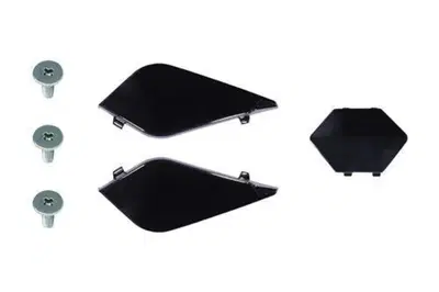 Viti+Coperchi frontino Ls2 Mx701 Nero Lucido