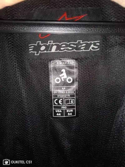Tuta divisibile Alpinestar pari al nuovo Alpinestars