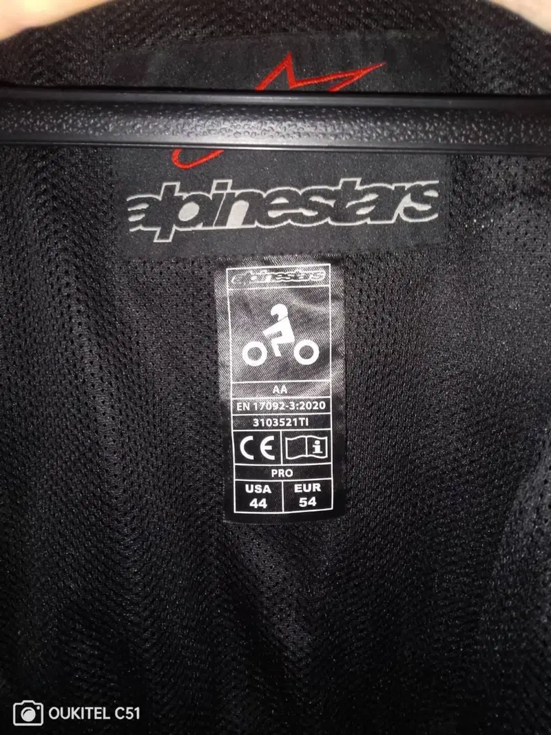 Tuta divisibile Alpinestar pari al nuovo Alpinestars