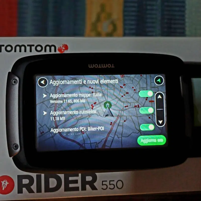 Navigatore TomTom Rider 550 Tom Tom (4)
