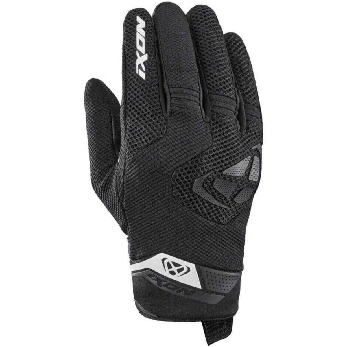 Guanti moto estivi Ixon MIG 2 AIRFLOW Nero Bianco