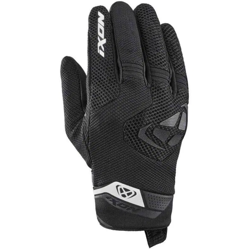 Guanti moto estivi Ixon MIG 2 AIRFLOW Nero Bianco