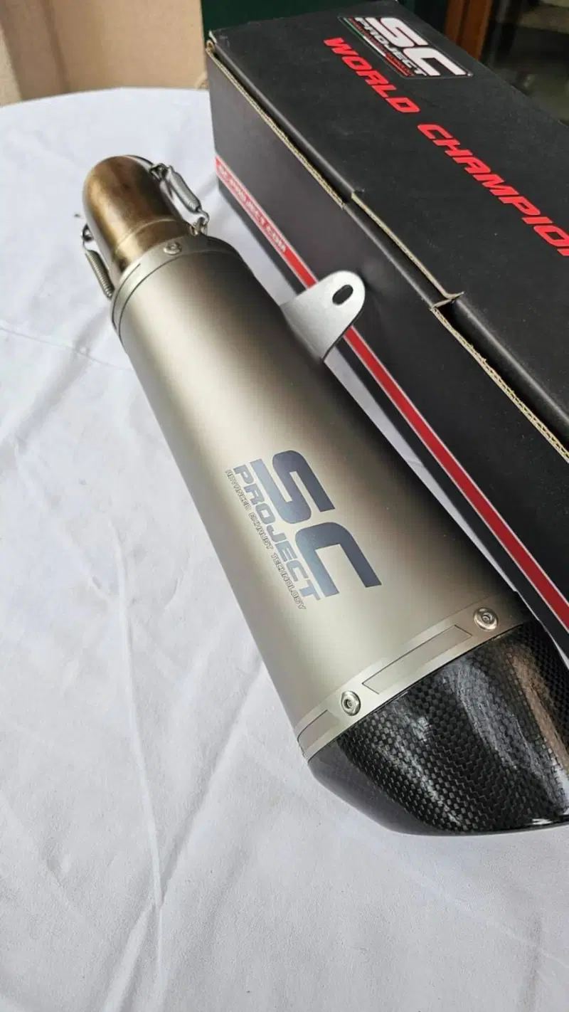 SC-Project silenziatore conico titanio/carbonio Mo SC-Project Exhaust (4)