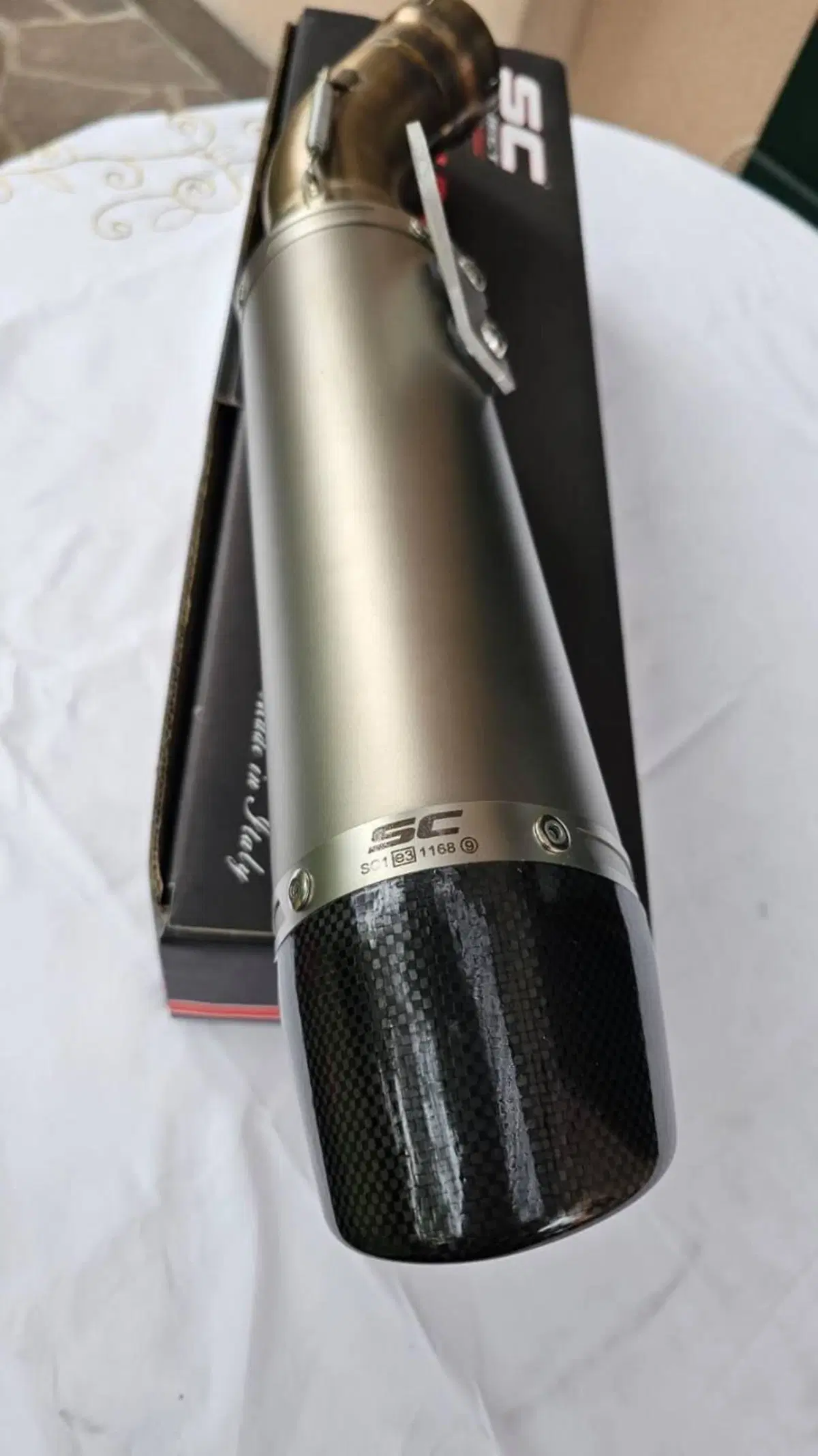SC-Project silenziatore conico titanio/carbonio Mo SC-Project Exhaust (8)