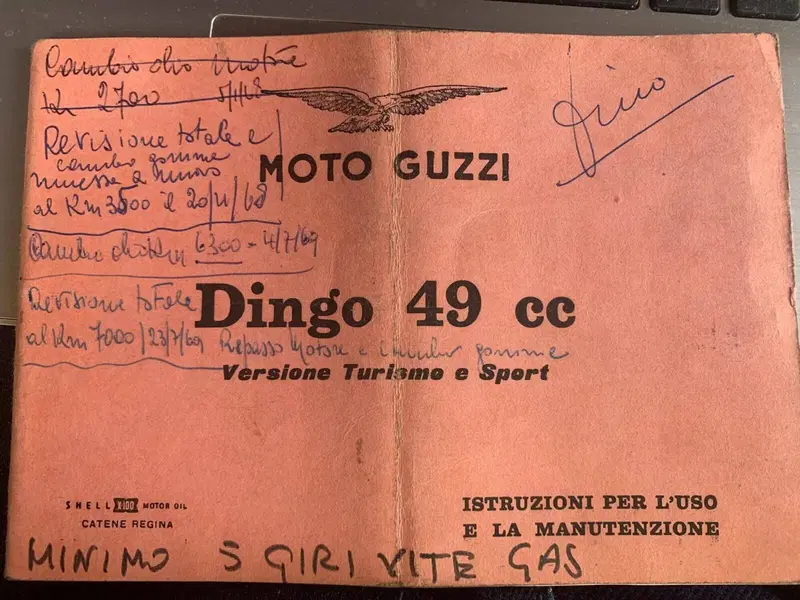 Moto Guzzi Dingo 49cc Versione turismo (5)