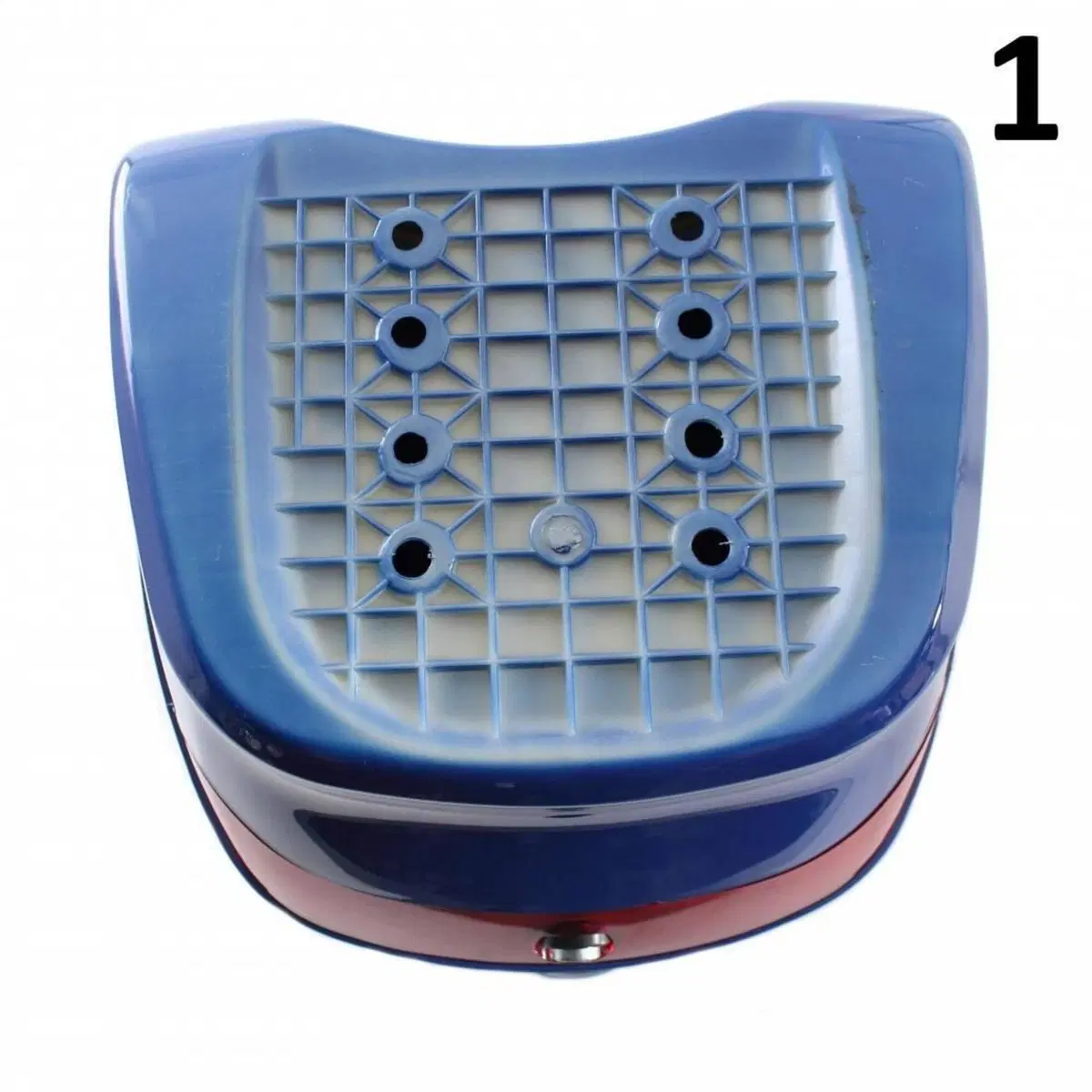 Bauletto Originale Keeway F-ACT Blu + Piastra (3)