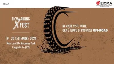 EICMA Riding X Fest: nasce il nuovo evento dedicato alle moto off-road specialistiche in Italia